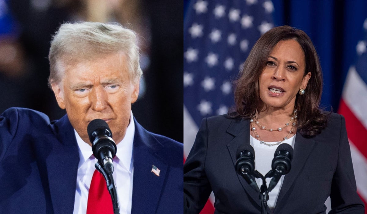 Kamala Harris y Donald Trump