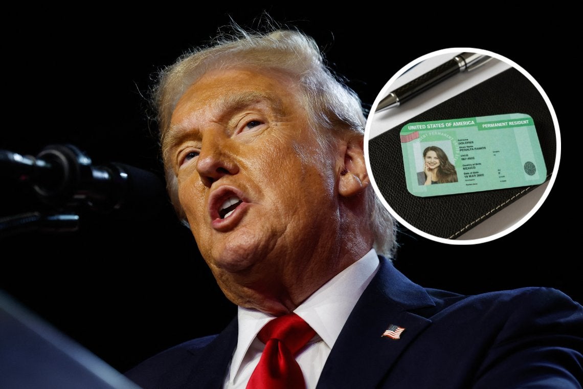 Donald Trump y Green card