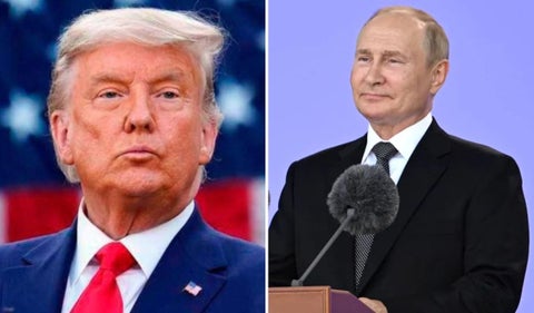 Donald Trump y Vladimir Putin