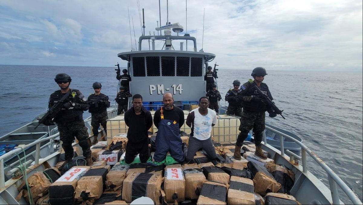El Salvador incauta cocaina en Aguas internacionales, 2024
