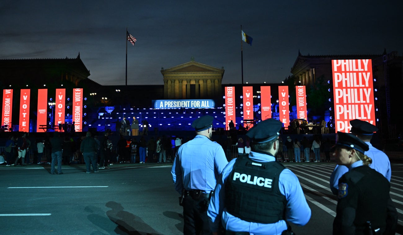 Las autoridades en alerta máxima en Estados Unidos antes de elecciones presidenciales entre Kamala Harris y Donald Trump.