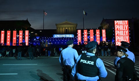 Las autoridades en alerta máxima en Estados Unidos antes de elecciones presidenciales entre Kamala Harris y Donald Trump.