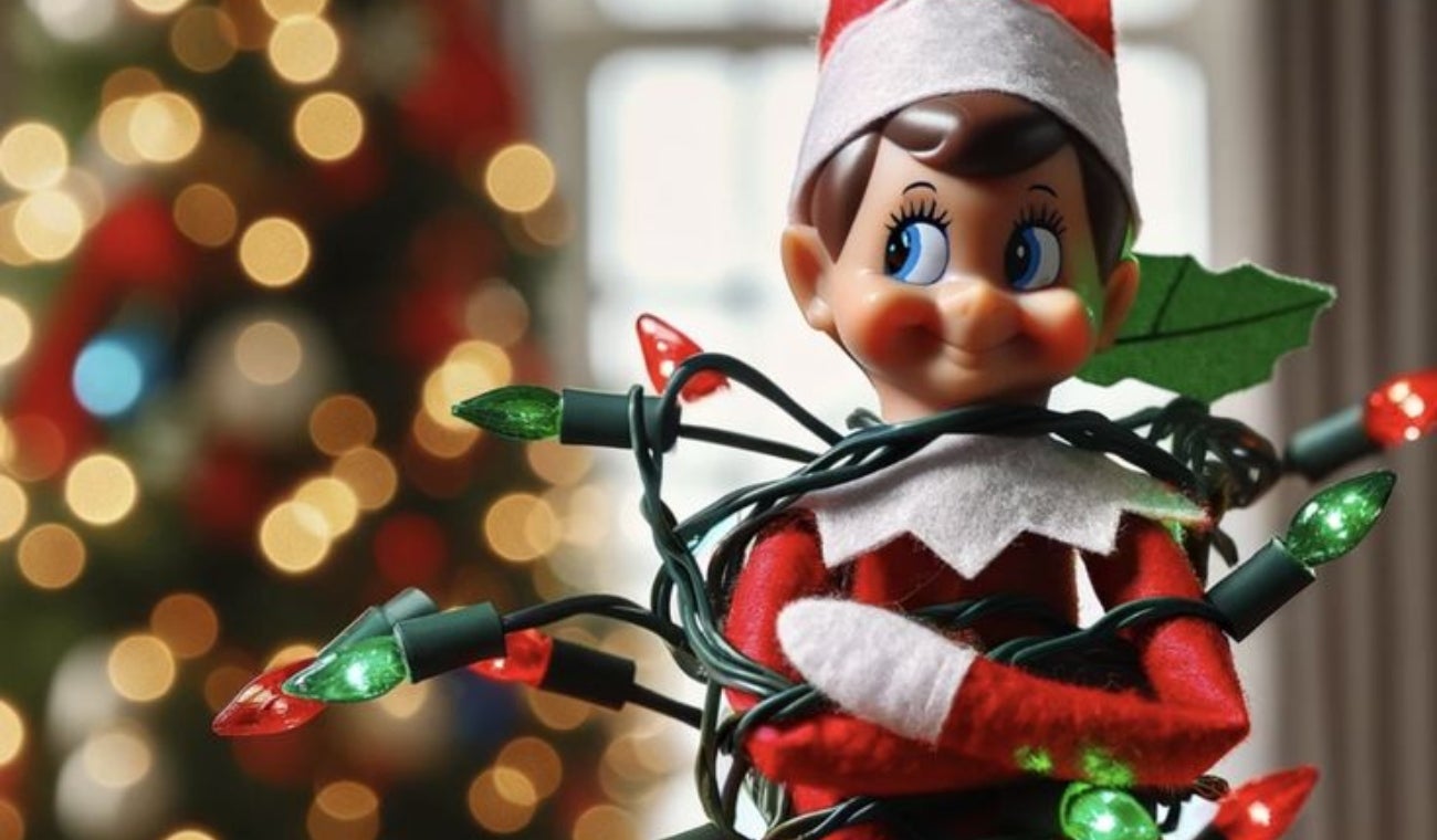 Elfo navideño