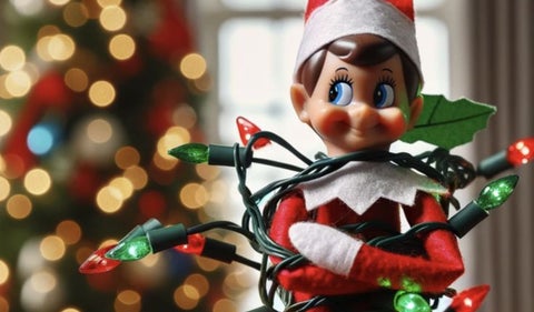 Elfo navideño