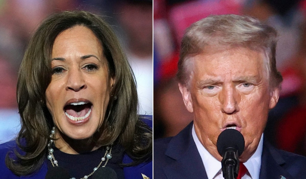 Kamala Harris y Donald Trump