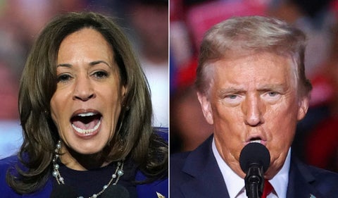 Kamala Harris y Donald Trump