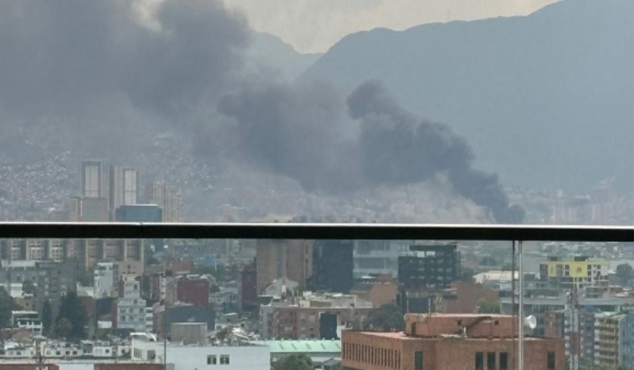 Incendio HOY en Bogotá
