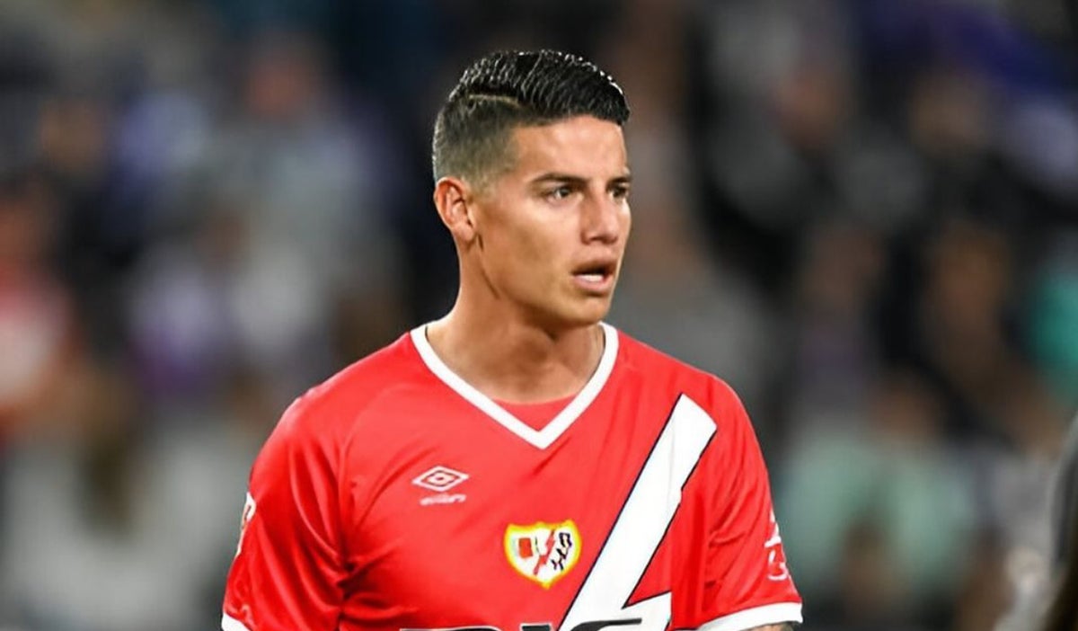 James Rodríguez no logra afianzarse como titular en el Rayo Vallecano