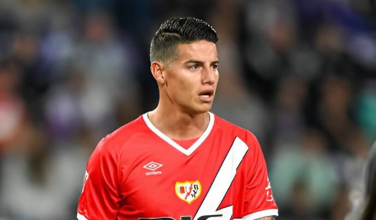 James Rodríguez regresa a la concentración con Rayo Vallecano en España