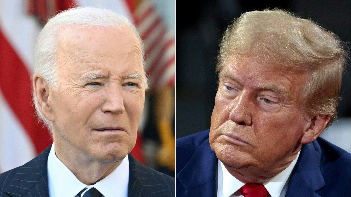 Joe Biden y Donald Trump