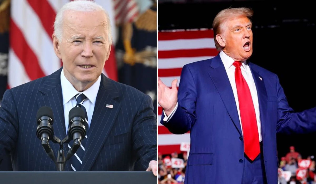 Joe Biden y Donald Trump