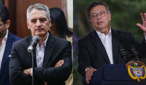 Andrés Julián Rendón y Gustavo Petro