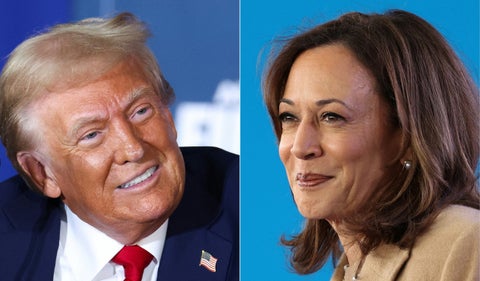 Kamala Harris y Donald Trump llegan empatados a los comicios en siete estados clave de EE.UU