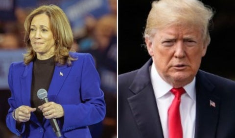 Kamala Harris y Donald Trump