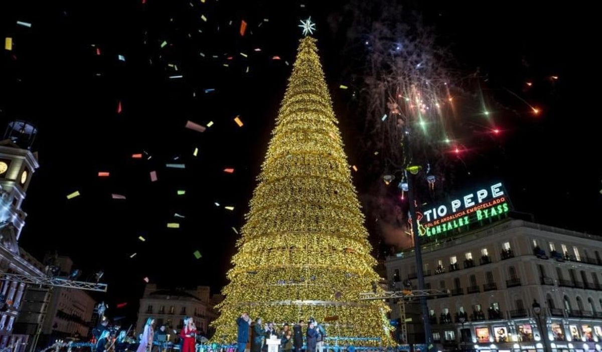 Luces Madrid Navidad