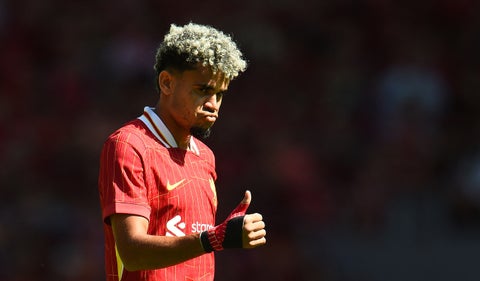El director técnico del Liverpool elogia el sorprendente desempeño de Luis Díaz en la Champions League.