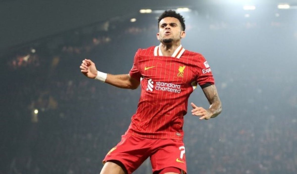 Luis Díaz Liverpool vs Bayer Leverkusen
