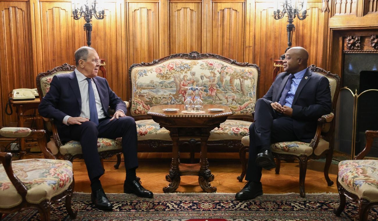 Luis Gilberto Murillo y Serguei Lavrov
