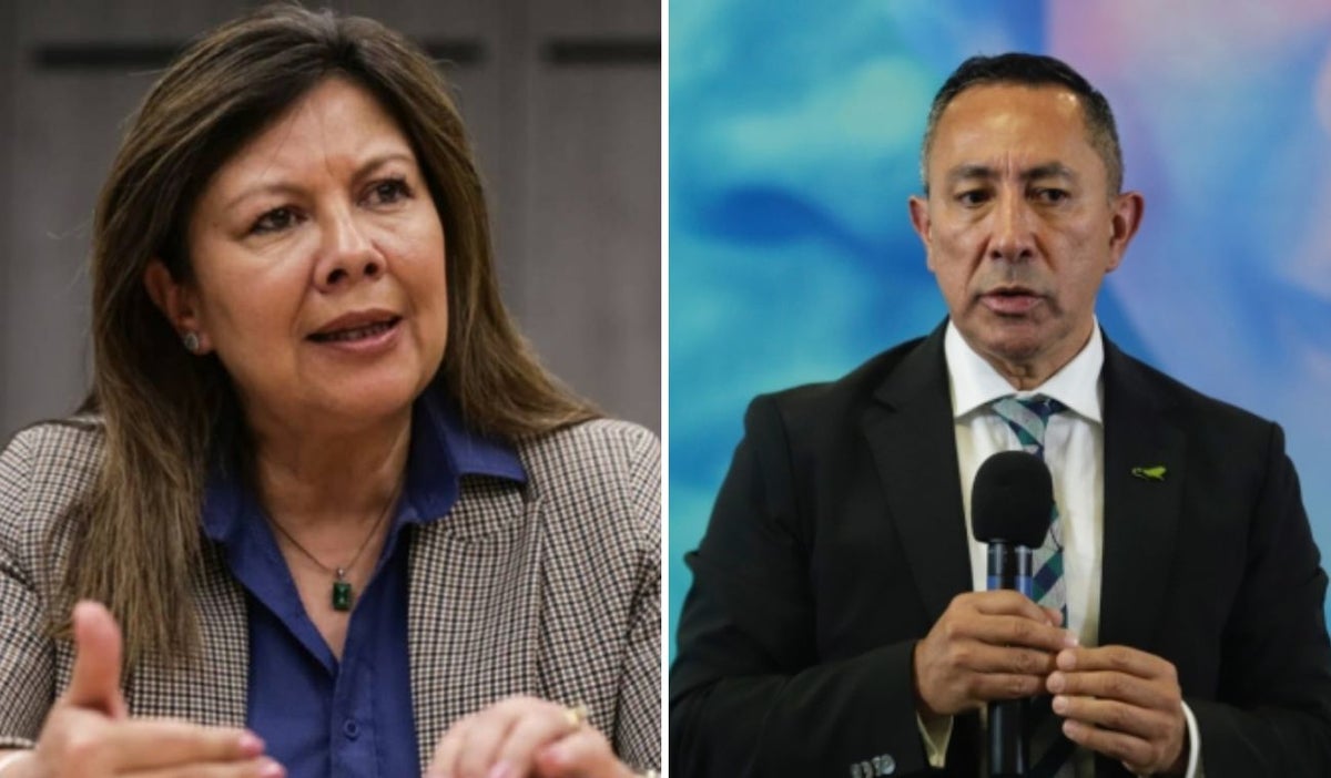Luz Adriana Camargo y Ricardo Roa