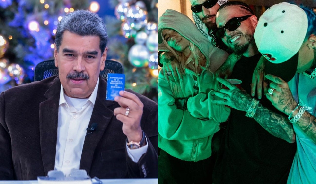 Nicolás Maduro, Karol G, Maluma, J Balvin, Blessd