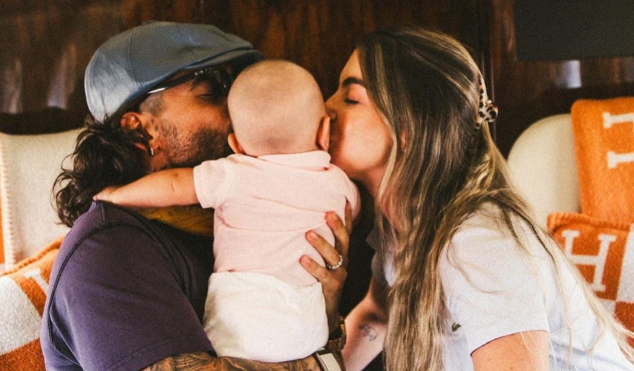 Maluma, Susana Gómez y su hija