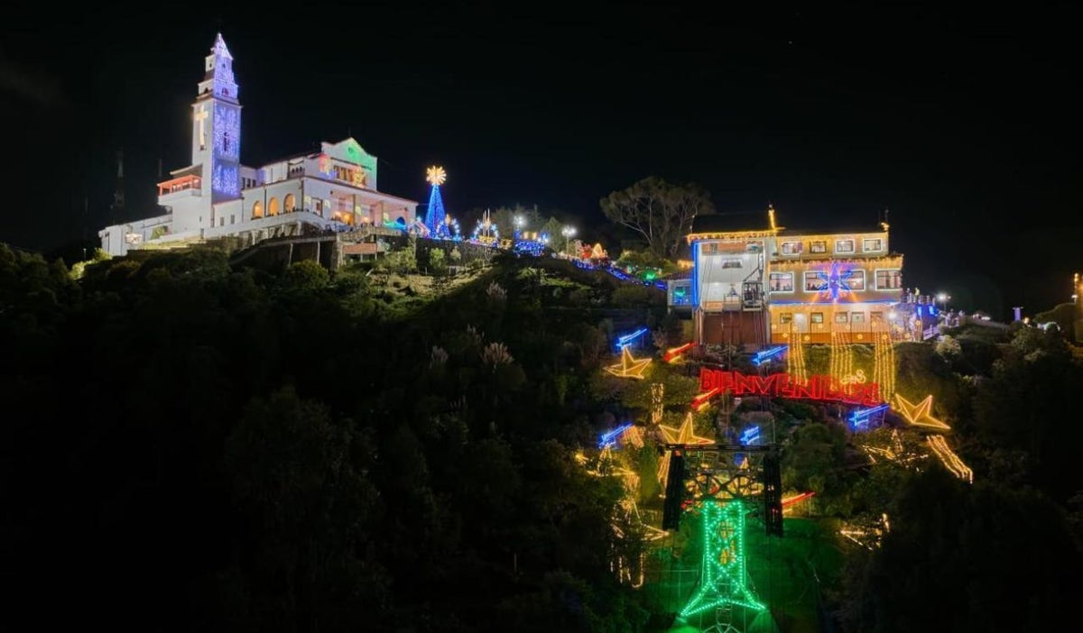 Monserrate alumbrados Navidad