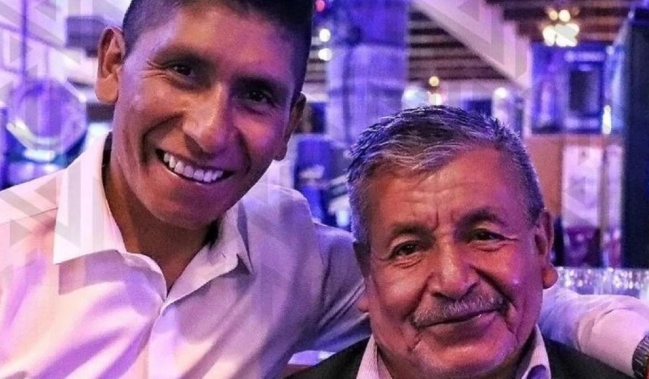 Nairo Quintana y Luis Quintana