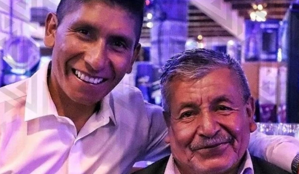 Nairo Quintana y Luis Quintana