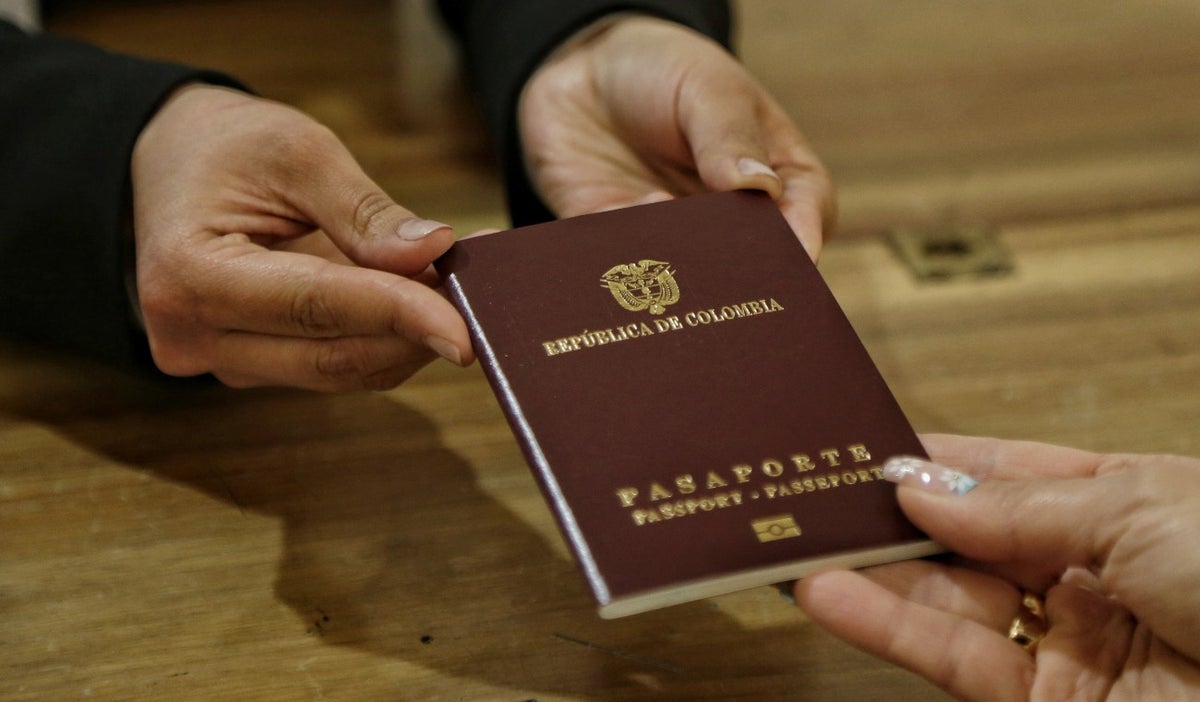 Pasaporte colombiano