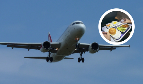 ¿Se pueden llevar líquidos y alimentos en el avión?