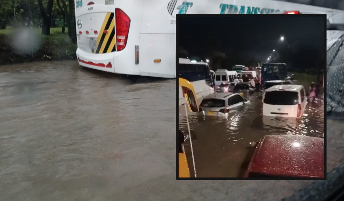Rutas escolares afectadas por las lluvias en Bogotá