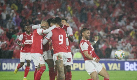 Clasificados a cuadrangulares semifinales de la Liga Betplay: Santa Fe lidera la tabla.