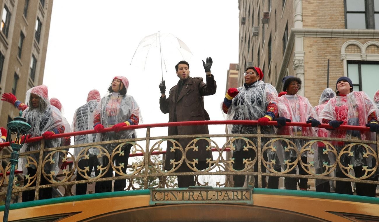 Sebastián Yatra estuvo en el desfile Macy’s Thanksgiving Day Parade del Día de Acción de Gracias en Nueva York