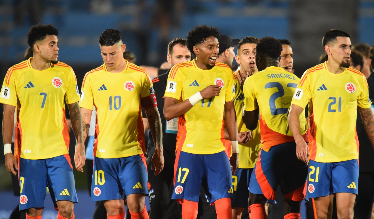 La Selección Colombia pierde ante Uruguay en la Eliminatoria Sudamericana rumbo a la Copa del Mundo de 2026