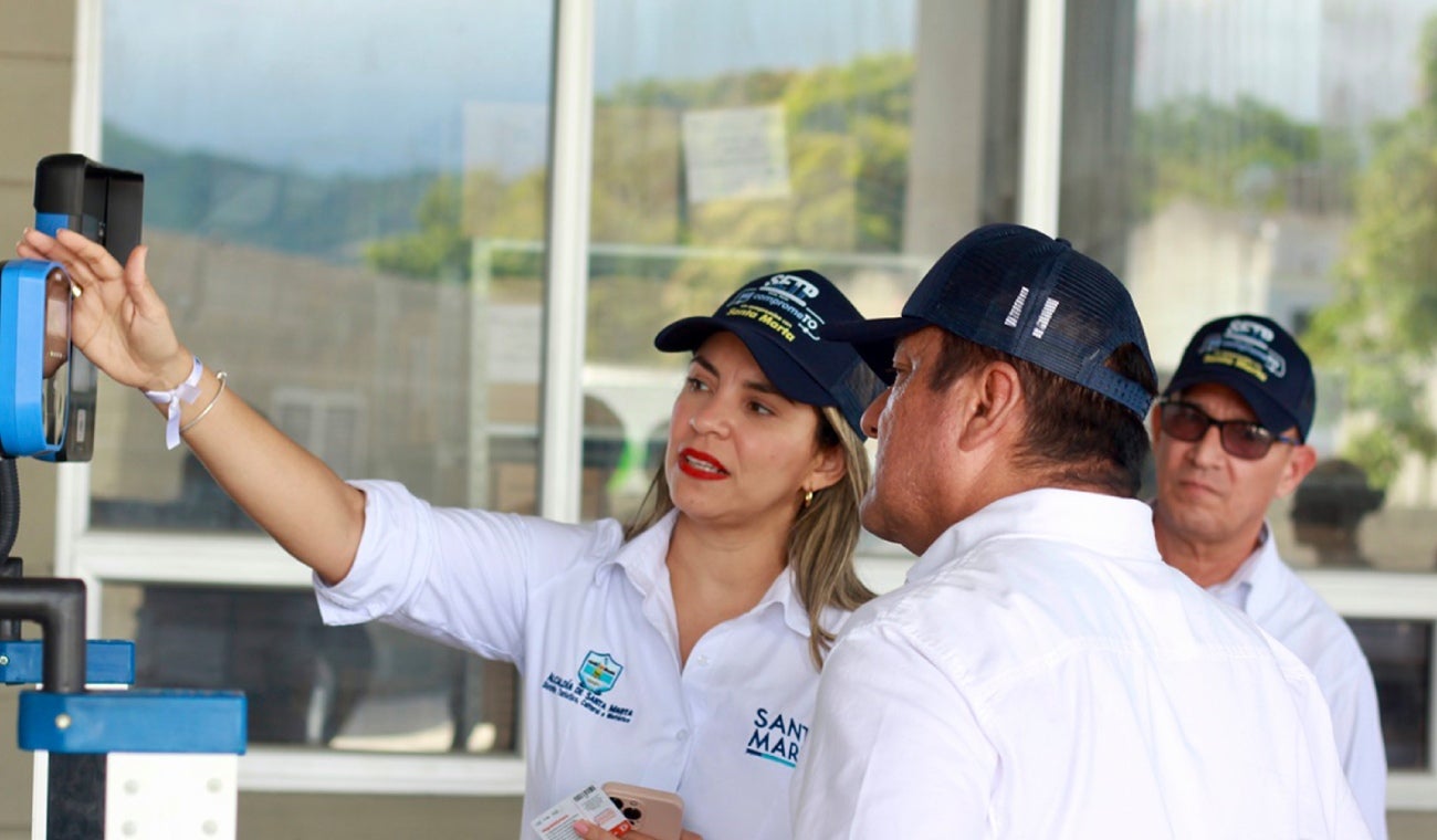 SETP Santa Marta con pago electrónico en buses