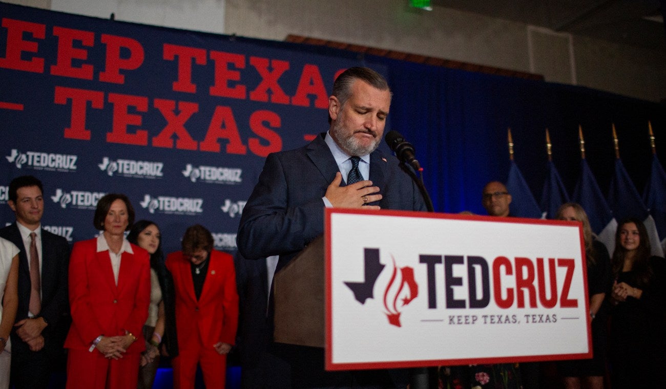 Ted Cruz, senador reelegido