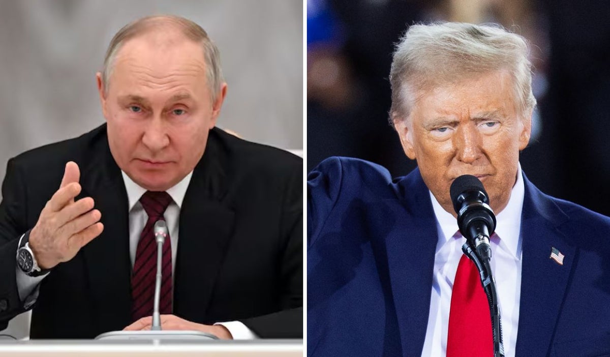 Vladimir Putin y Donald Trump