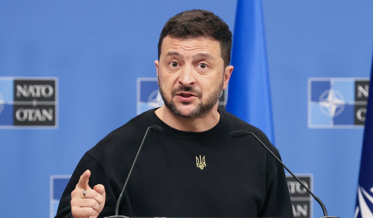 Presidente de Ucrania, Volodymyr Zelensky, felicita a Donald Trump