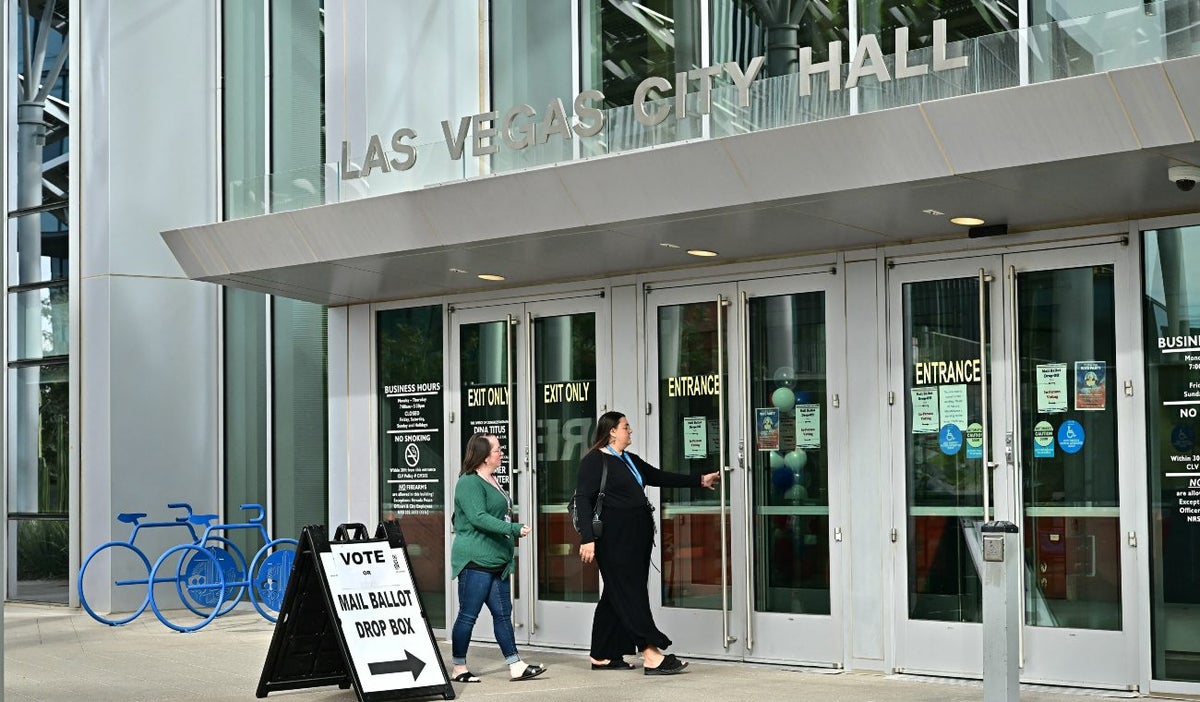 Votantes en Las Vegas, Nevada. Nevada es uno de los estados clave para decidir la Presidencia de Estados Unidos