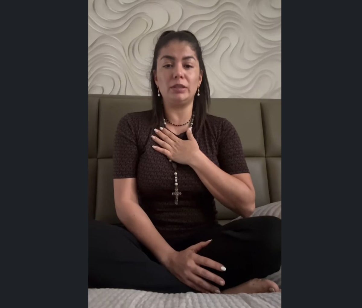 Dina Morales, madre de Juan Felipe Rincón