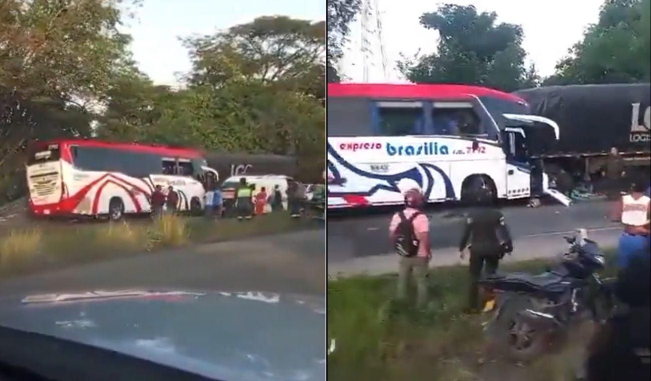Accidente en Magdalena
