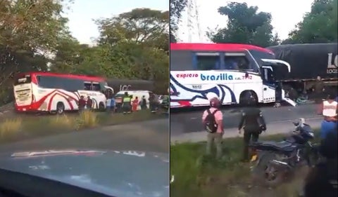 Accidente en Magdalena