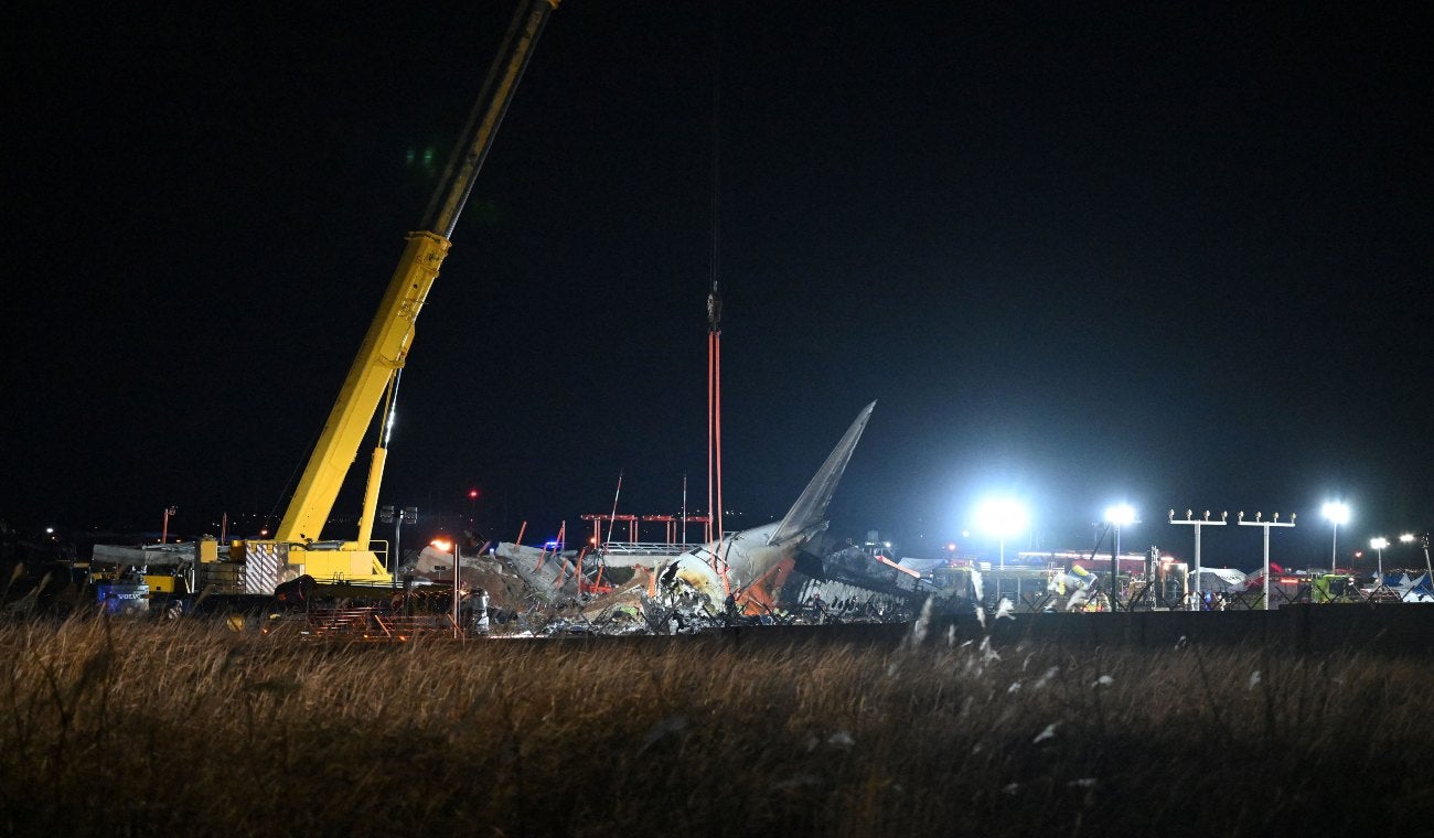 Accidente aéreo en Corea del Sur