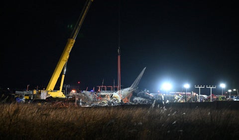 Accidente aéreo en Corea del Sur