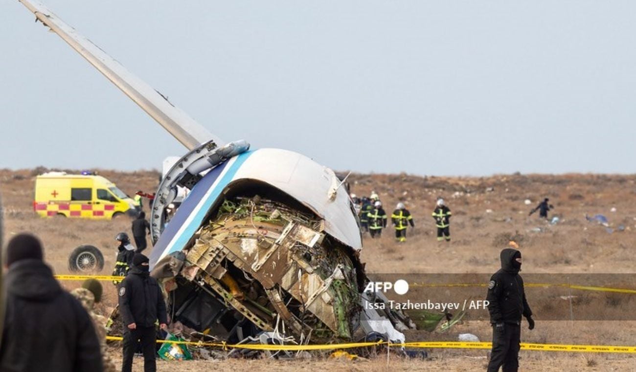 Accidente de avión en Kazajistán