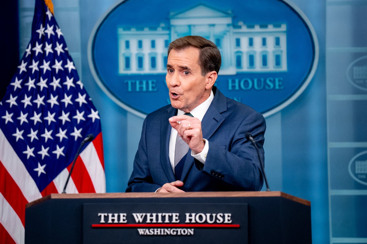 El asesor de comunicaciones de seguridad nacional de la Casa Blanca, John Kirby