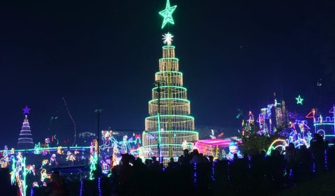 Alumbrados de Navidad en Boyacá