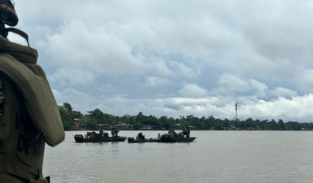Armada intensifica búsqueda de embarcación