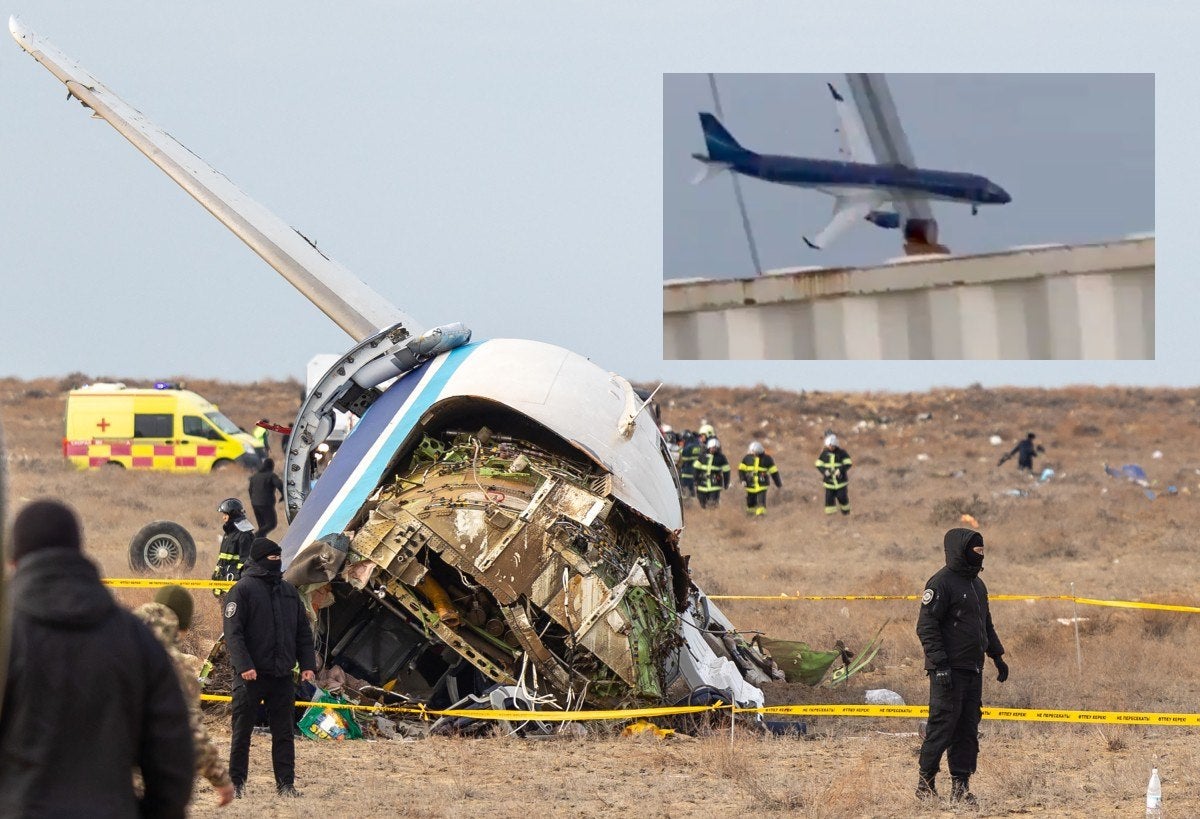 Accidente aéreo en Kazajistán
