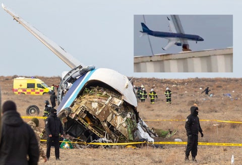 Accidente aéreo en Kazajistán
